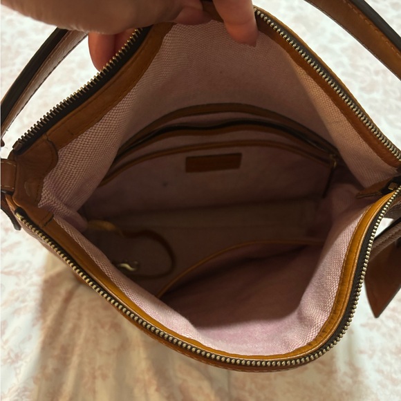 Dooney & Bourke Leather Shoulder Bag - Picture 5 of 6